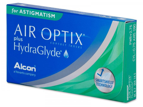  - AIR OPTIX® plus HydraGlyde® for ASTIGMATISM 3 Pack