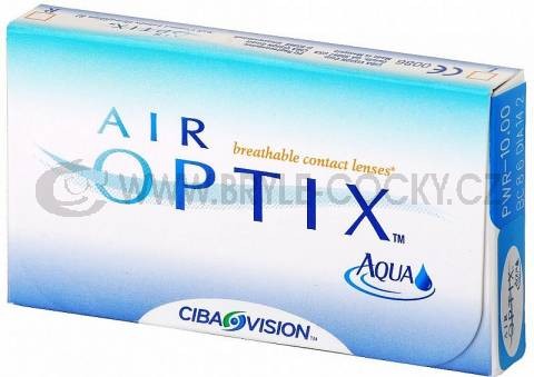 zvětšit obrázek - Air Optix Aqua kontaktní čočky 6ks 