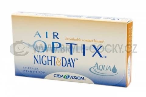 zvětšit obrázek - Air Optix Night&Day Aqua 6 ks+ 1 čočka ZDARMA